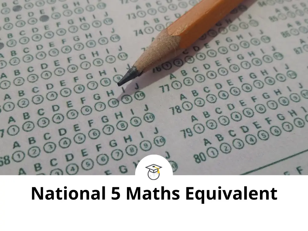 National 5 Maths Equivalent